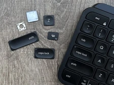 Logitech MX Keys - (1) Single OEM Replacement Key Cap and Hinge