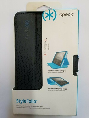 New Original Blue Speck Snake Skin Ellipsis 8 Style Folio Case Stand