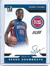 2019-20 DONRUSS NEXT DAY AUTOS #ND-SDM SEKOUDOUMBOUYA RC AUTOGRAPH PISTONS 4724