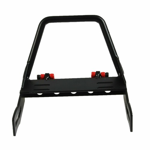 Metal Front Bumper with Winch Mount Shackles For 1/10 RC AXIAL SCX10 Crawler US - Picture 7 of 8