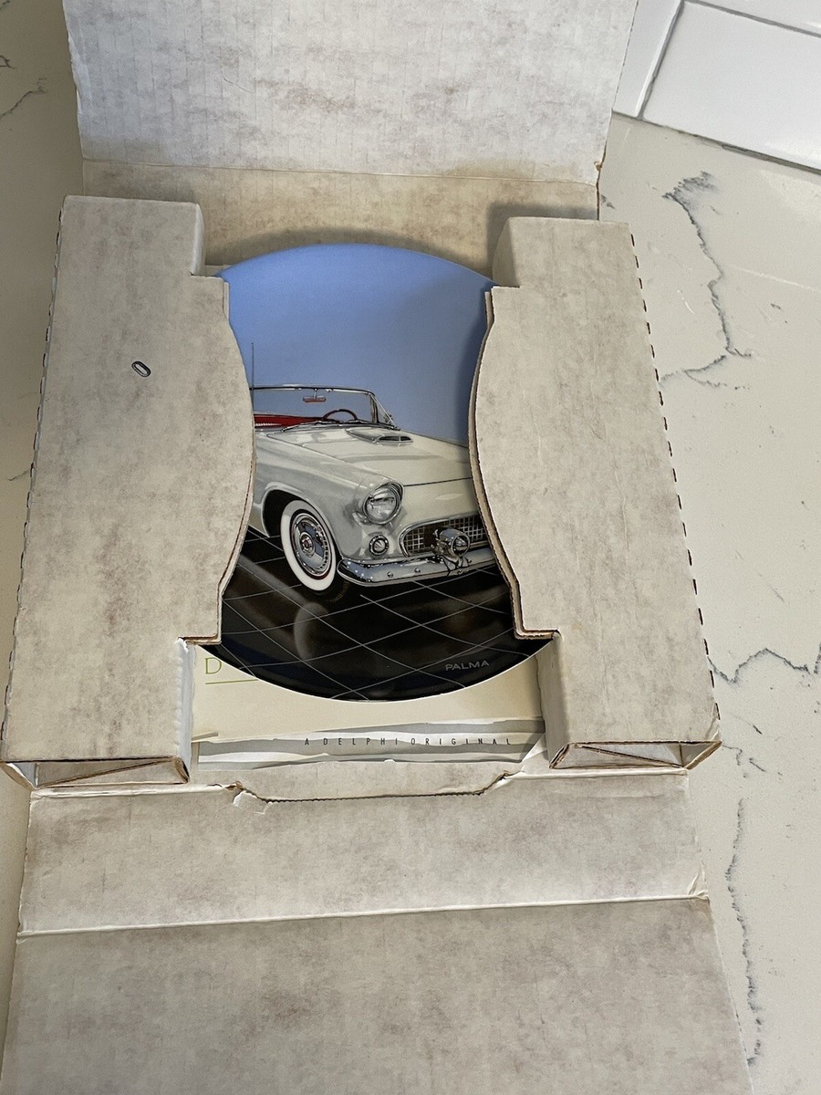 1956 T-BIRD Collector Plate '88 Delphi 89 Dream Machine Philip