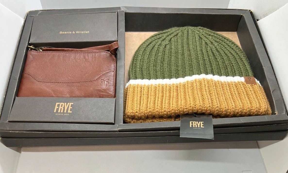 Wristlet \u0026 Fatigue Color Block Beanie 