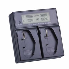 LP-E19 Dual Battery Charger for Canon LP-E19 LP-E4N LP-E4 EOS 1Dx 1D Mark III IV