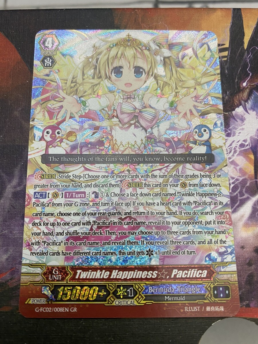 CARDFIGHT VANGUARD TWINKLE HAPPINESS PACIFICA (BERMUDA TRIANGLE) G