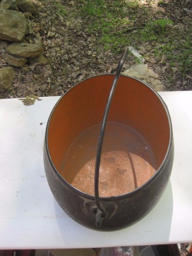 Original S P CO PHILA Oval Cast Iron Kettle Bean Pot 2 1 2 Gal EBay