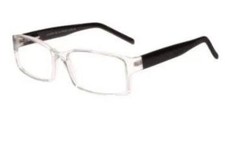 New SUCCESS SS-124 Crystal  Black Eyeglasses 60mm for The Stylish Large Man
