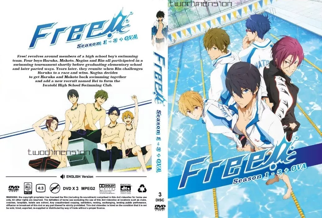 Free! - Iwatobi Swim Club Ep. 1 Dub