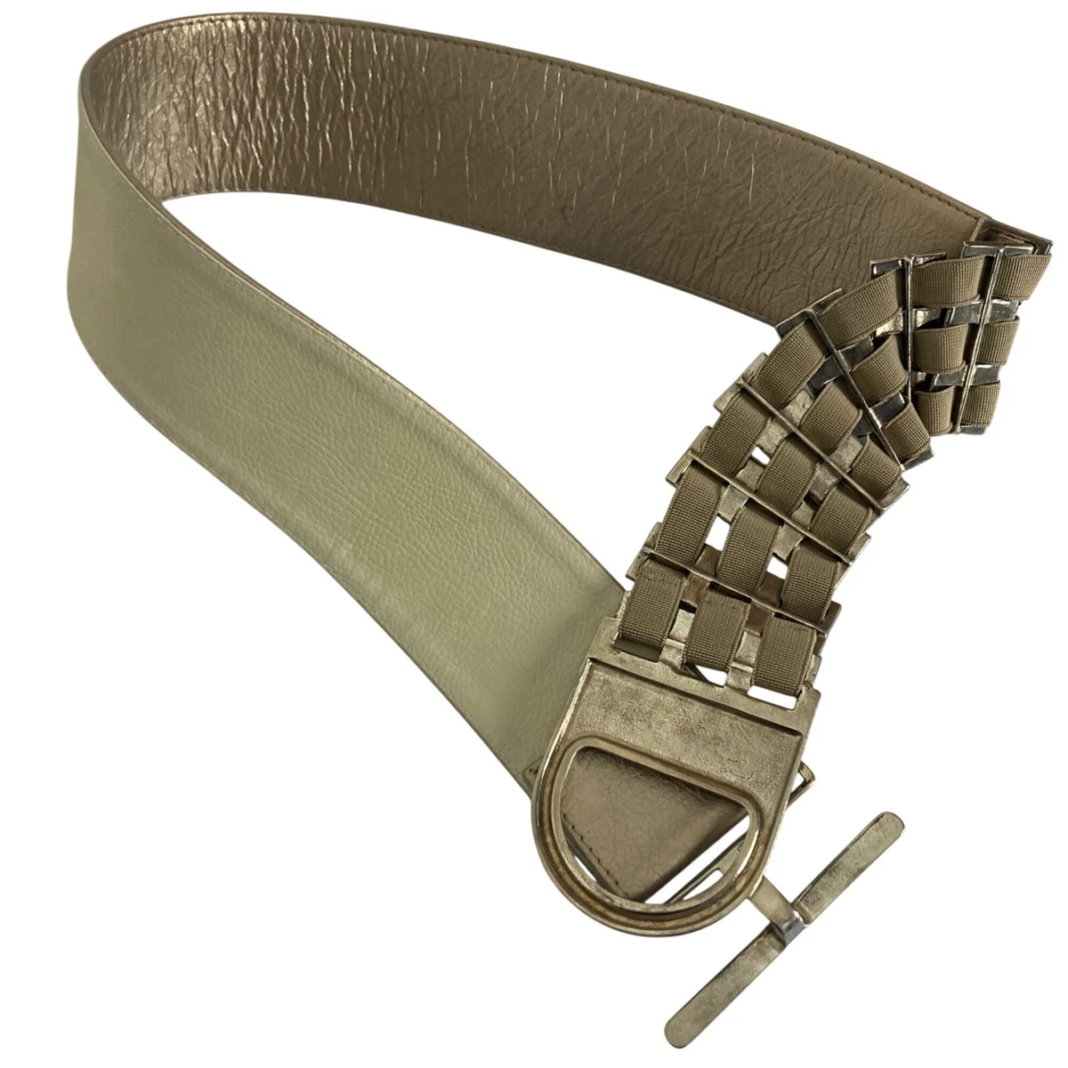 Suzi Roher Belt - Wide, Stretch W Silver Accents Med Suzi Roher Belt - Etsy main image 3