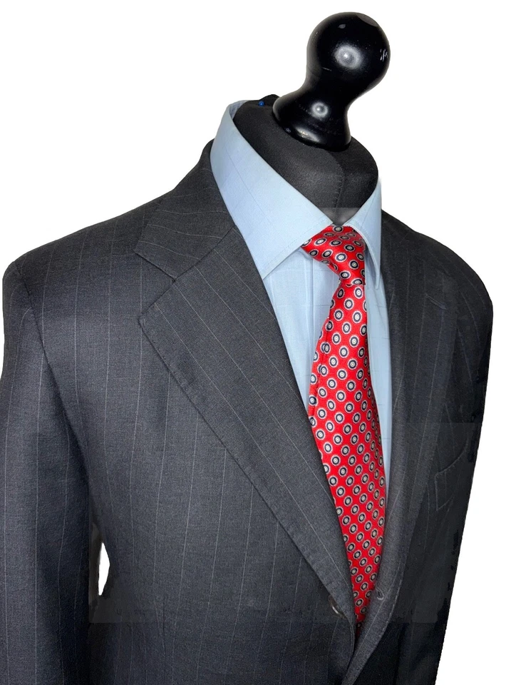 CHAQUETA/BLAZER TRAJE SARTORIAL A MEDIDA LARDINI PER ANTICA AJUSTE CLÁSICO: 42R Foto 2 de 4