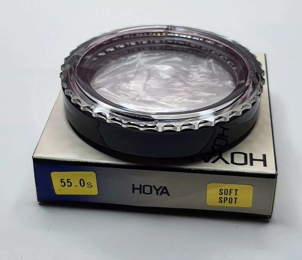 Hoya 55 mm Soft Spot Special Effect Glass Lens Filter Set Japan 55mm Sand Sandy - Image 3 of 4