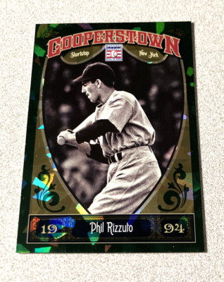 2013 Panini Cooperstown Green Crystal #59 Phil Rizzuto Yankees | eBay