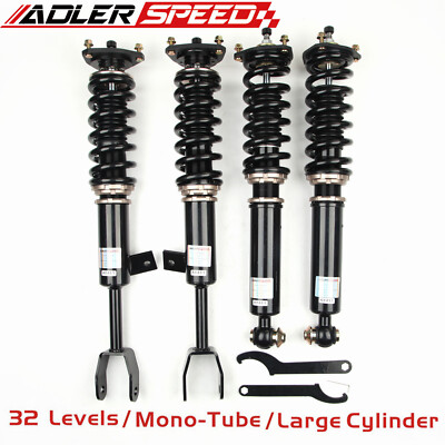 Coilovers Lowering Kit for 16-20 CT6 RWD 32 Clicks Adjust Damper & Height Shocks