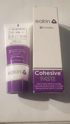 ConvaTec  839010  EAKIN  COHESIVE  OSTOMY  PASTE  2.1 oz. (60g) EXP: 2026