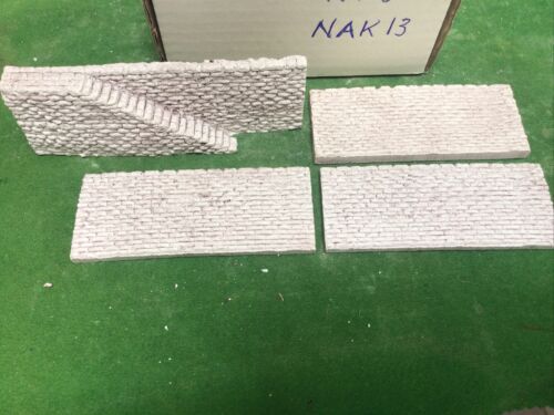 N scale HARBOUR WALL KIT (4 SECTIONS) Pre Painted NAK13 - Picture 1 of 7