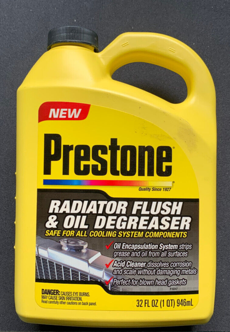 Preston Radiator Flush and & Oil Degreaser 32 FL OZ ASS110Y eBay