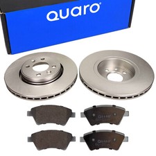 QUARO Bremsscheiben + Bremsbeläge vorne für RENAULT Kangoo Megane II Scenic