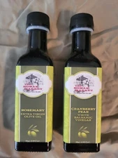 Rosemary Olive Oil and Cranberry Pear White Balsamic Duo - 100ml each