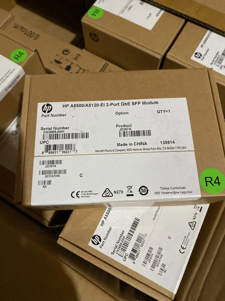 HP JD367A - A5500 / 5120 EI 2-port GbE SFP Module New Factory Sealed - Image 4 of 4