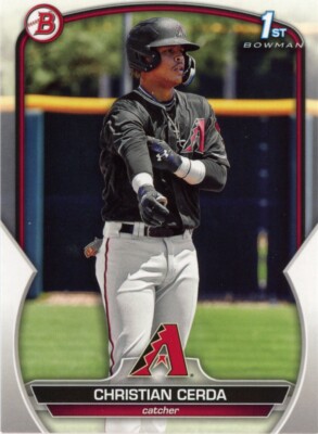 2023 1st Bowman Paper #BP-56 Christian Cerda