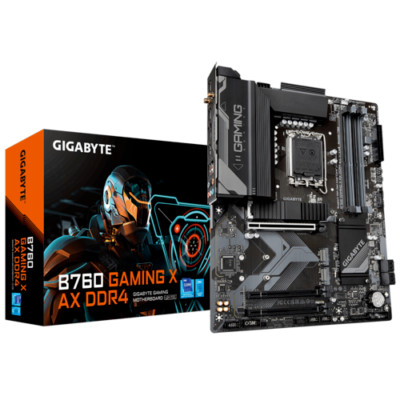 Gigabyte Motherboard Intel LGA1700 B760 GAMING X AX DDR4 WIFI 6E BT PCIE 4.0 ATX