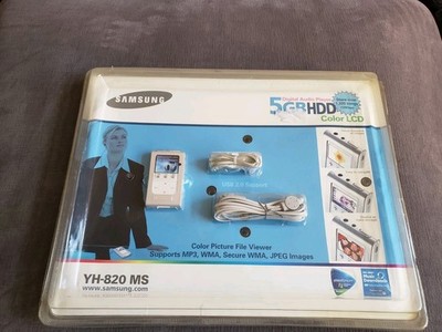 Samsung YH-820 MS 5 GB Digital Audio Player - RARE Sealed Blister Pack!! 