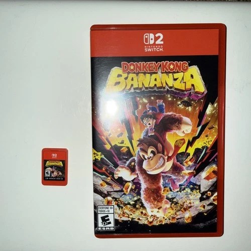 New ListingDonkey Kong Bananza Nintendo Switch 2 w/ Case