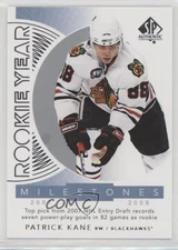 2017-18 SP Authentic Rookie Year Milestones Patrick Kane #RYM-PK b5y