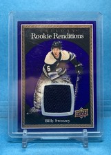 2023-24 Upper Deck Trilogy Hockey Billy Sweezey #RR-17 Rookie Renditions Jersey
