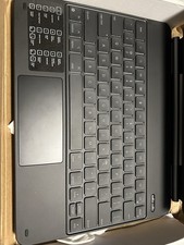 typecase Keyboard Folio Case with Touchpad, USB Cable, Integrated Stand, Black