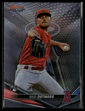 Reid Detmers 2022 Bowman's Best RC #5 Los Angeles Angels