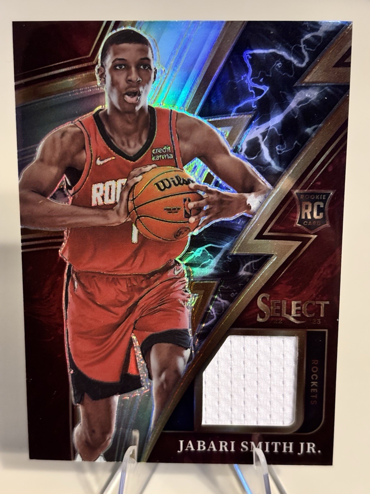 2022-23 Panini Select - Sparks Jabari Smith Jr. #S-JS (MEM, RC)