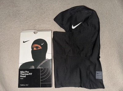 Nike Pro Therma-Fit Hyperwarm Ski Mask Black Balaclava Hood Unisex