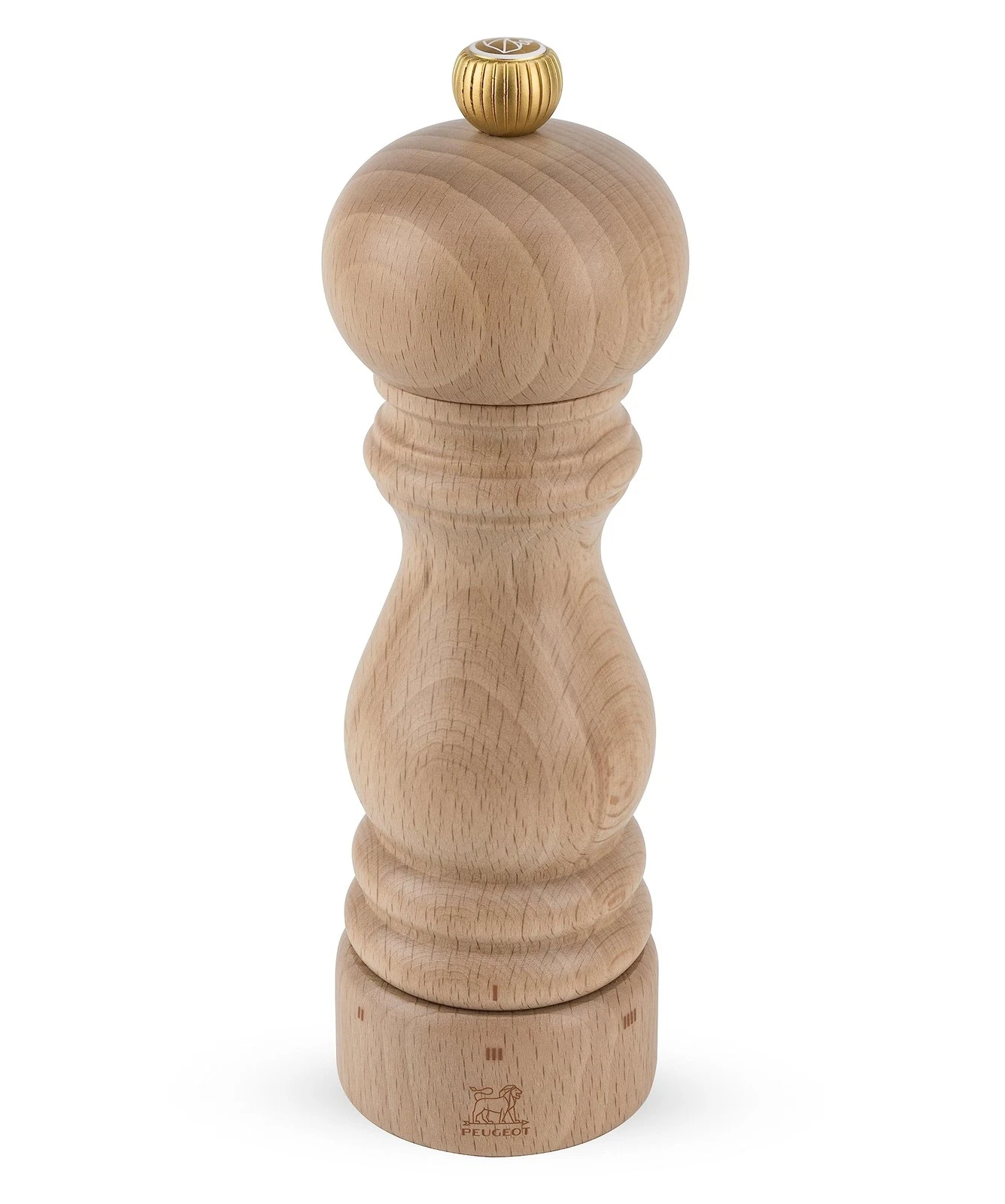 Peugeot - Paris u'Select Manual Salt Mill - Adjustable Grinder - Beechwood, N...