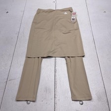 Snoga Athletics Skirt Legging Skort Youth Girl 14 Beige Athletic Pockets Stretch