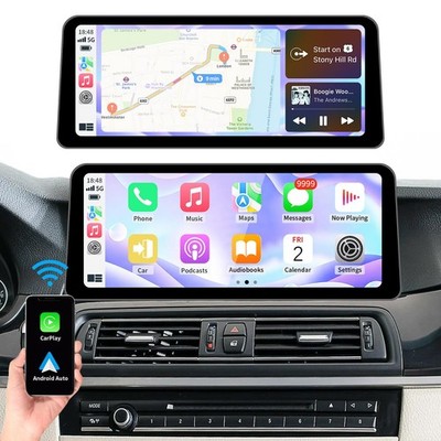 12.3 Inch Wireless CarPlay/Android Auto Touchscreen for BMW 5 Series F10/F11