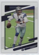 2021 Panini Clearly Donruss Purple Dak Prescott #13 11cz