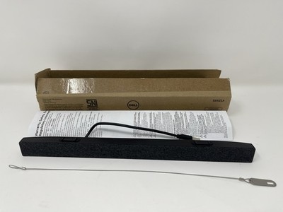 Dell SB521A Slim Sound Bar Speaker 3.6W, 180HZ-20KHZ, USB, Magnetic Base