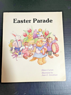 Easter Parade Children s Book Vintage Easter Bunny Spring Kids Story Book  