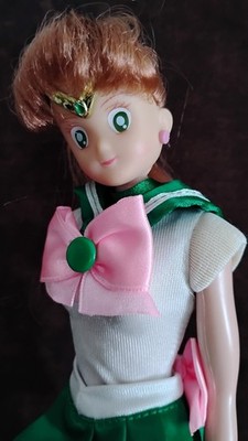 Sailor Jupiter Sailor Moon Deluxe Adventure Doll 11 Irwin Toys Green