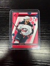 Kirill Marchenko 2022-23 SP Authentic Future Watch Red RC #197 Blue Jackets