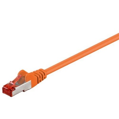 Wentronic CAT 6-025 SSTP PIMF ORANGE 0.25m CAT 6 Netzwe # 93340