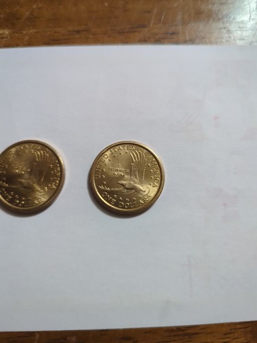 Lot von 3 - 2000 F SACAGAWEA DOLLAR MÜNZE. - Bild 8 von 8