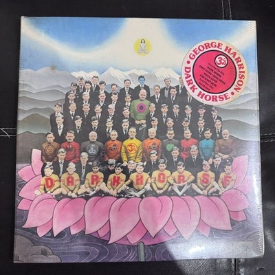 George Harrison SEALED LP Dark Horse Original 1974 Apple SMAS 3418 Hype Sticker