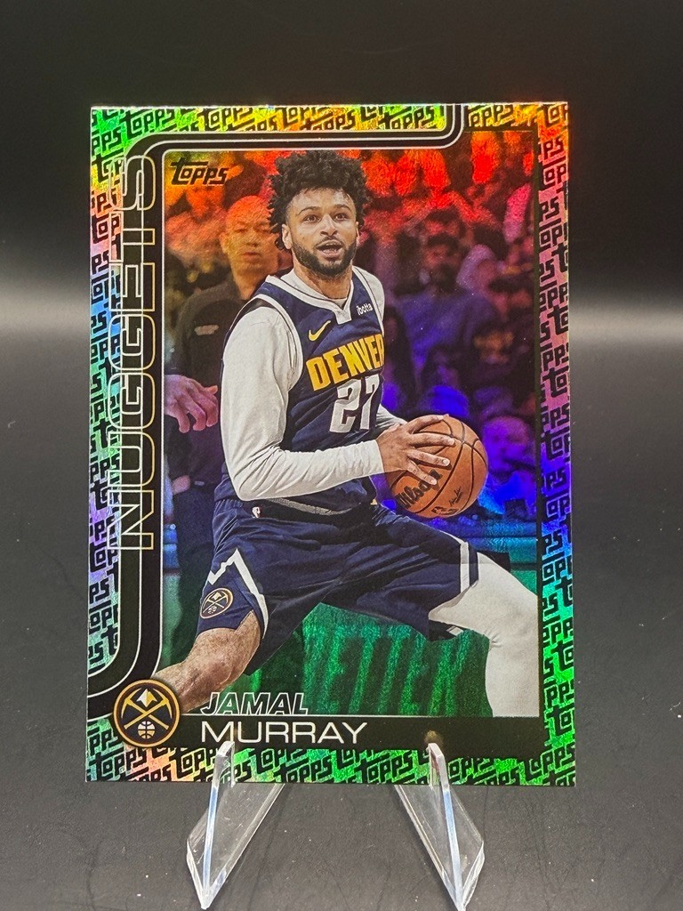 Jamal Murray 2025-26 Topps Logo Foil Fanatics Exclusive Nuggets