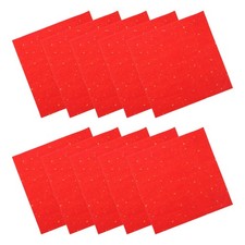 10 Sheets Red Calligraphy Practice Paper Chinese Japanese Xuan Art