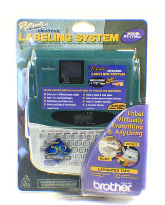 Vintage Brother P-Touch PT-1700SE Electronic Labeling System New Open Box