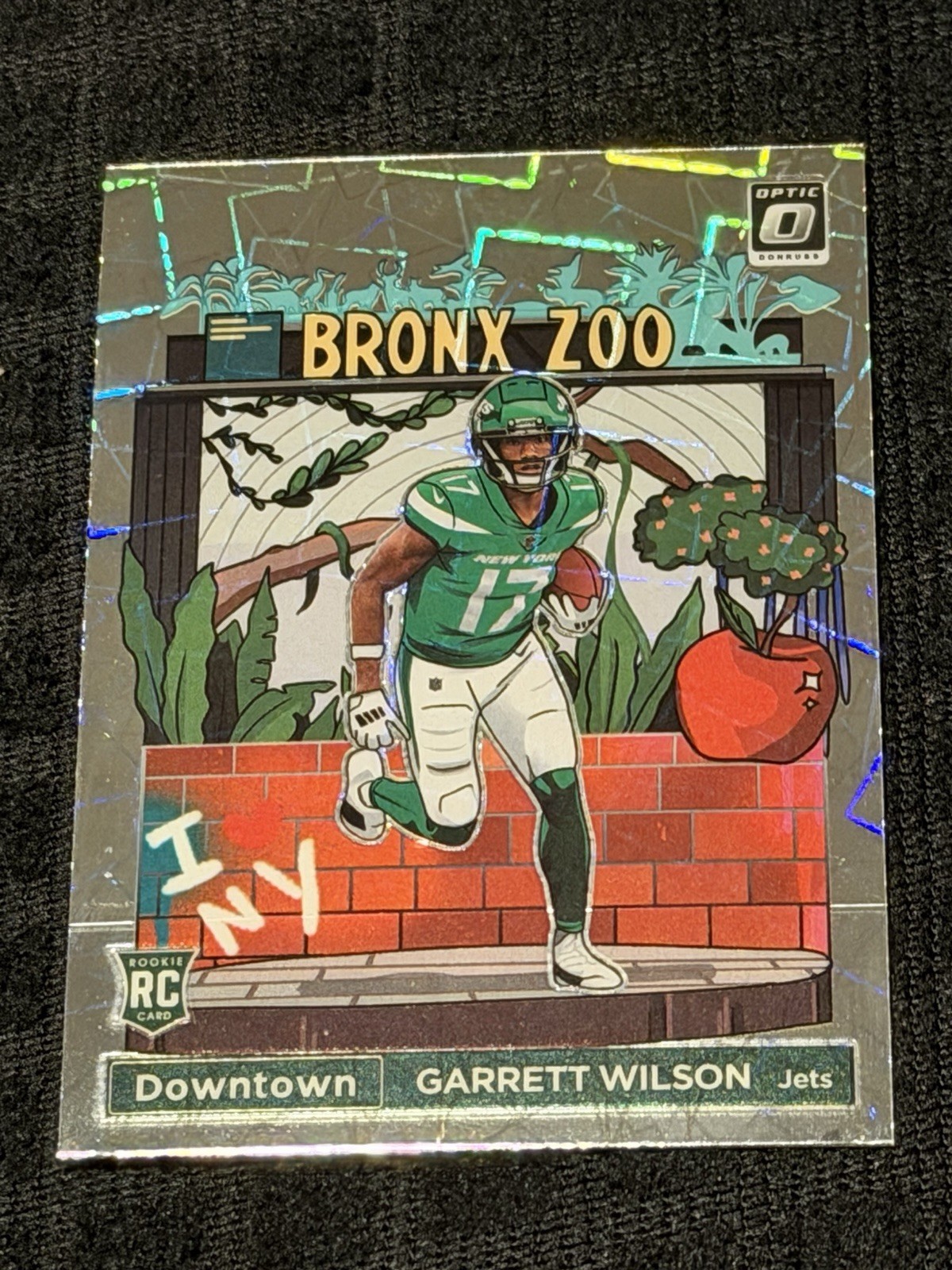 2022 Panini Donruss Optic - Downtown Garrett Wilson #DT-GW (RC)