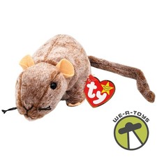 Ty Beanie Babies Tiptoe the Mouse Plush 1999