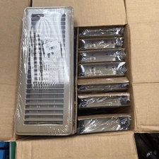 20 NEW Hart & Cooley 4"x12" Floor Register Diffuser Brown- style 421 Air Vent