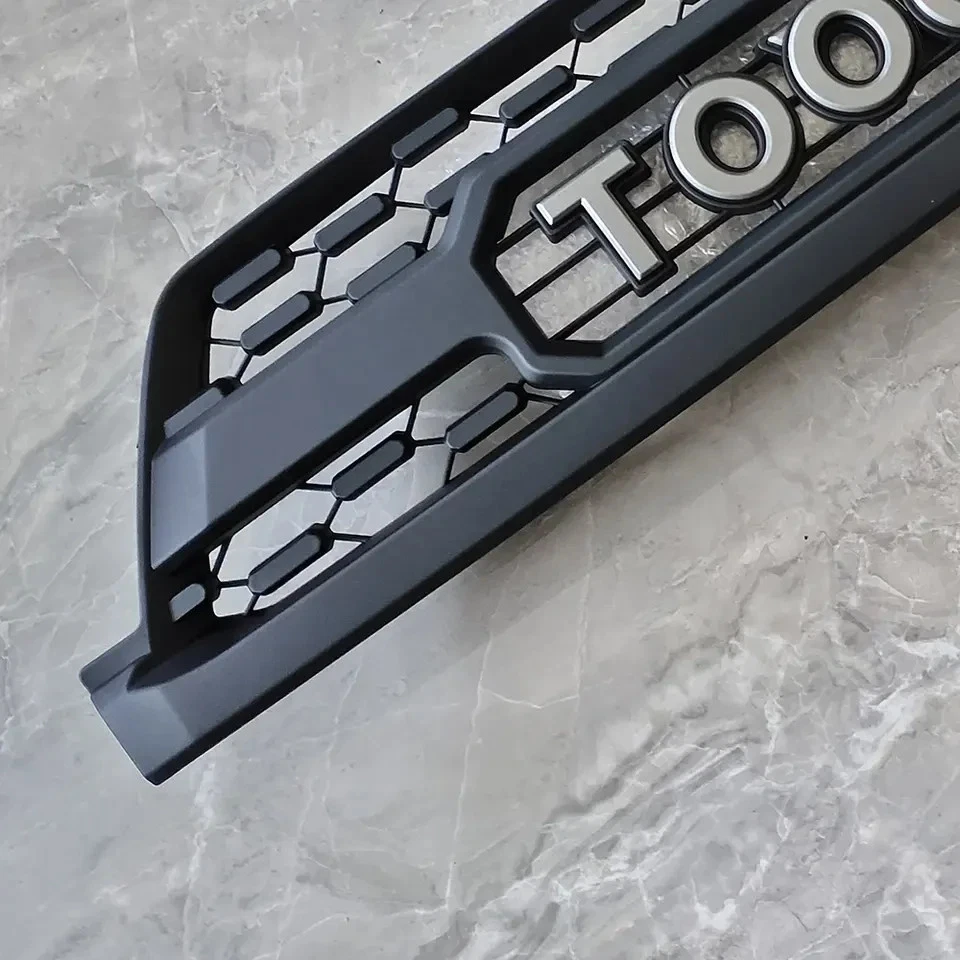 Черная передняя решетка подходит для Ford 2003 2004 2005 4Runner со светодиодной подсветкой - Изображение 2 из 4